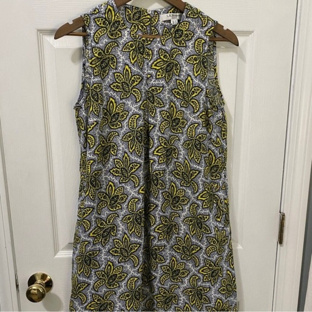 LK Bennett Emmie Paisley Shift Dress - size US6